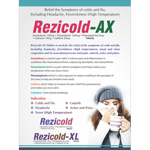 Rezicold-AX Tablets