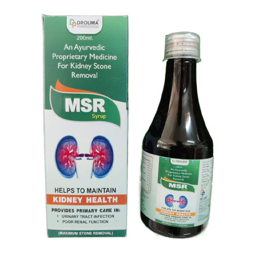 MSR  stone remove Syrup