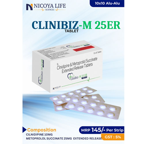 CLINIBIZ-M 25ER TABLETS