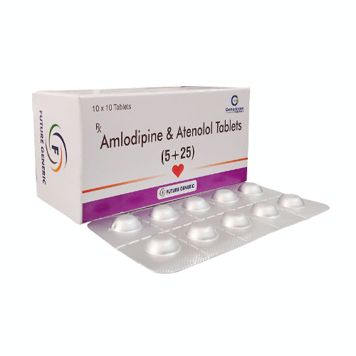 Amlodipine + Atenolol Tablets