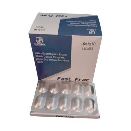 Cissus Quadrangularis Extract + Tribasic Calcium Phosphate + Vitamin D + Withania Somnifera Tablets