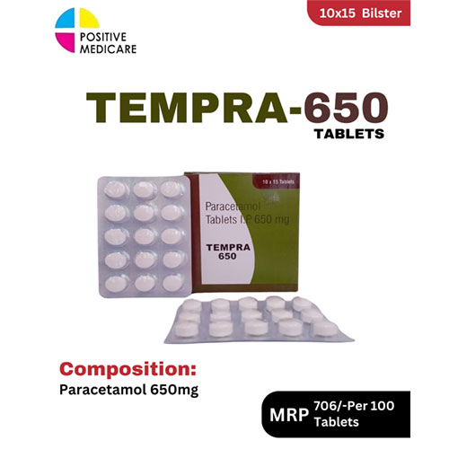 TEMPRA-650 TABLETS 