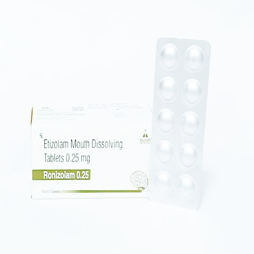 RONIZOLAM 0.25 Tablets