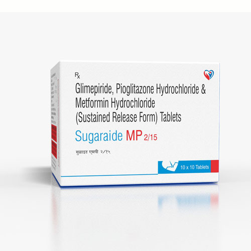 Sugaraide MP 2/15 Tablets