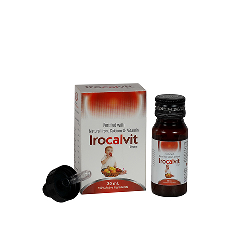 IROCALVIT (ENRICHED WITH NATURAL IRON,CALCIUM & VITAMINS) Oral Drops
