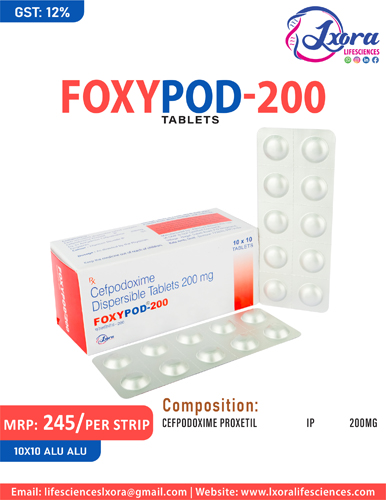 FOXYPOD-200mg Tablets