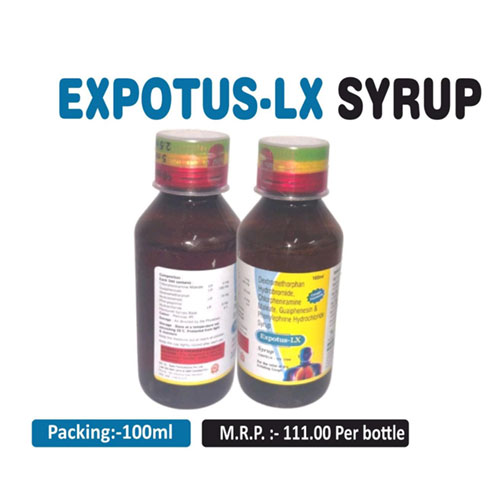 Dextromethorphan HBR IP 10mg+ Chlorpheniramine Maleate IP 4 Mg+ Guaiphenesin IP 100 Mg+ Pheylepherin