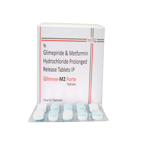 Glimepiride and Metformin Hydrochloride Prolonged Release Tablets