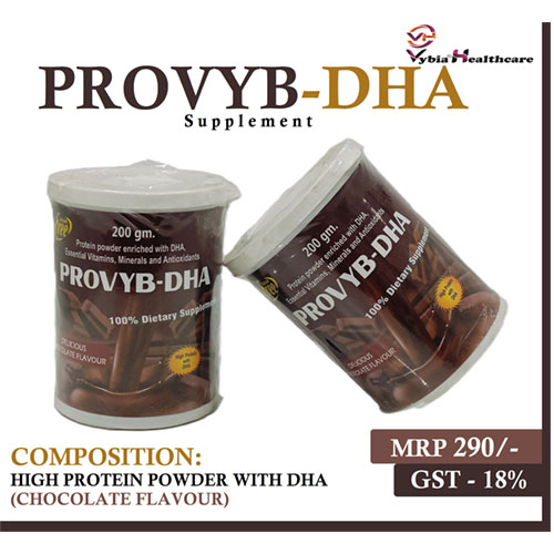 PROVYB-DHA PROTEIN POWDER (CHOCOLATE FLAVOUR)
