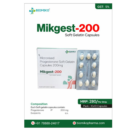 MIKGEST-200 SOFTGEL CAPSULES