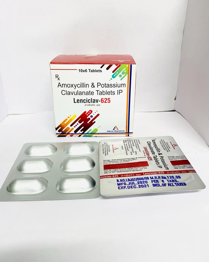 LENCICLAV 625 Tablets