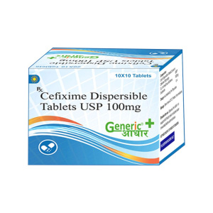 Cefixime Dispersible Tablets IP 100mg