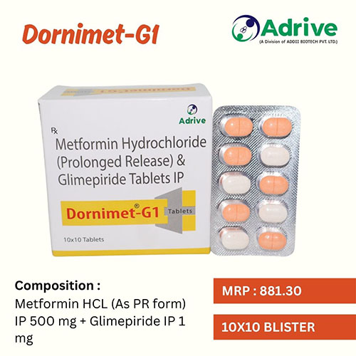 DORNIMET-G1 TABLETS
