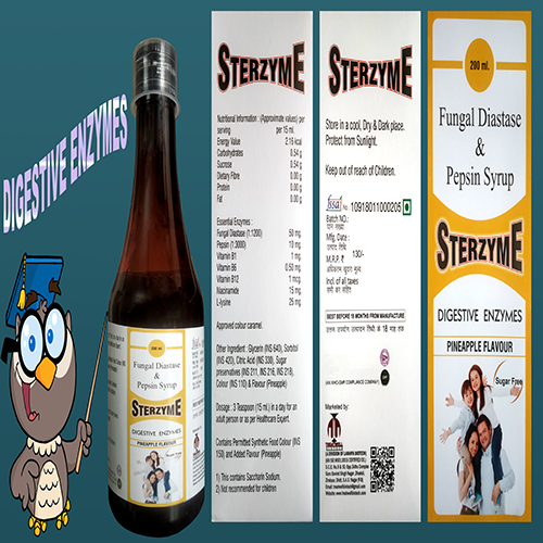 STERZYME Syrup(SUGAR FREE)