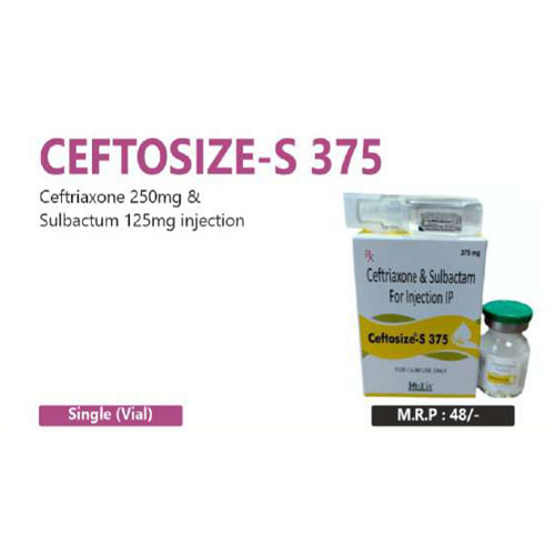CEFTOSIZE-S 375 INJECTION