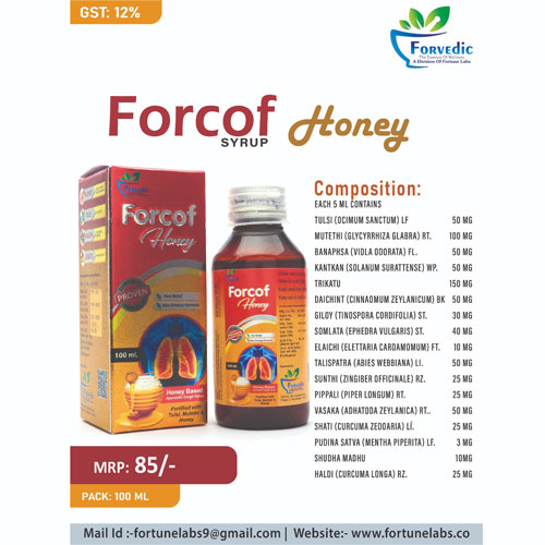FORCOF HONEY Cough Syrup