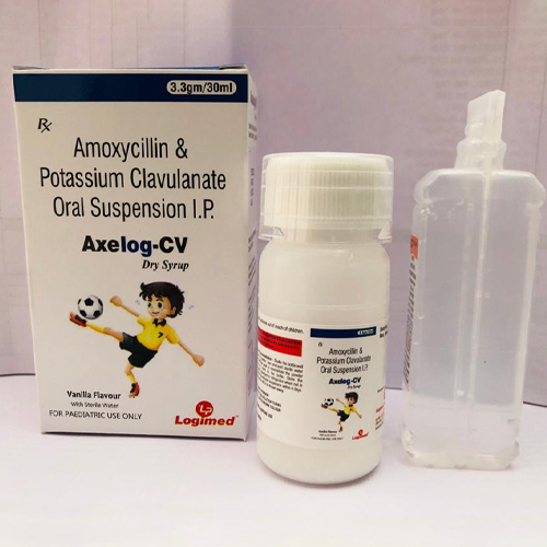 AXELOG-CV DRY SYRUP WITH WATER