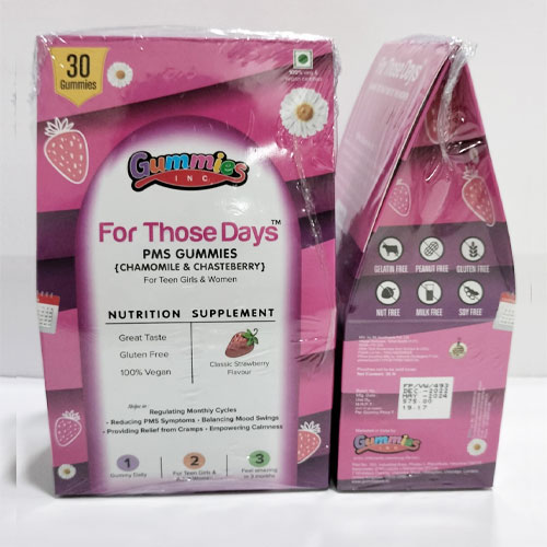 For Those Day Gummies (Clasic Strawberry Flavour)