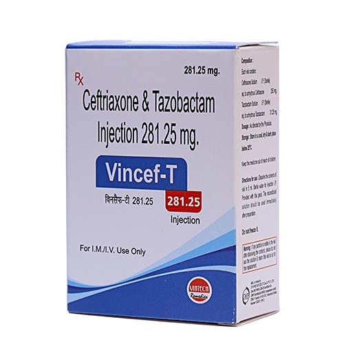 VINCEF-T 281.25 INJECTION