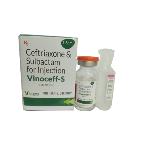 Ceftriaxone 1000mg + Sulbactam 500mg Dry Injection