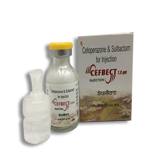 Cefoperazone Sodium 1000mg+Suibactam Sodium 500mg Injection
