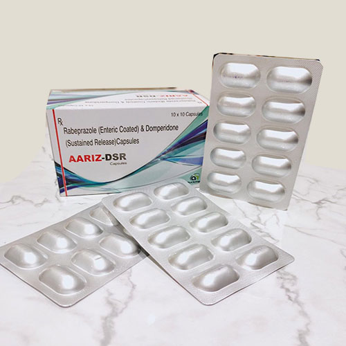 Rabeprazole Sodium 20mg + Domperidone 30mg Capsules