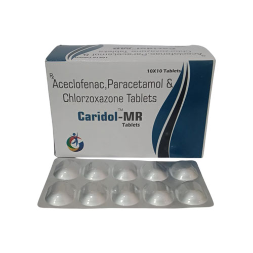 Aceclofenac 100mg + Paracetamol 325mg + Chlorzoxazone 250mg (NON-BETALACTAM)