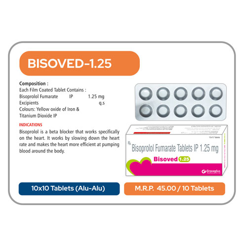 CARBISOVED-1.25 TABLETS