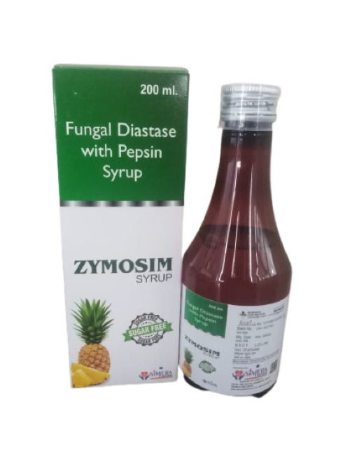 ZYMOSIM FUNGAL DIASTASE  PEPSIN SYRUP