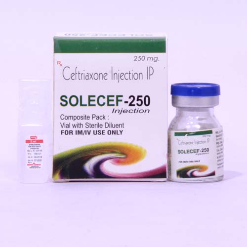Solecef-250 Injection