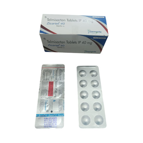 Telmisartan 40mg with excipients Tablets