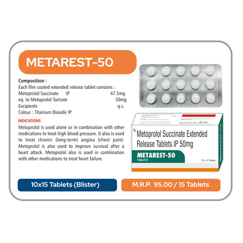 METAREST-50 TABLETS