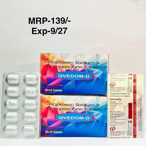 QVEDOM-D 500/10 TABLETS 