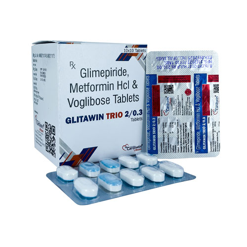 Glitawin-Trio 2/0.3 Tablets