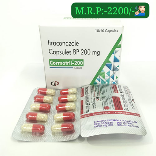 CORMOTRIL-200 Capsules