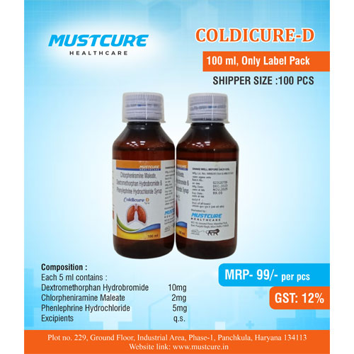 COLDICURE-D SYRUP