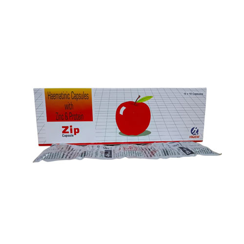 Haematinic Capsules With Zinc + Protein