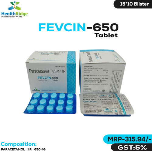 FEVCIN-650 TABLETS
