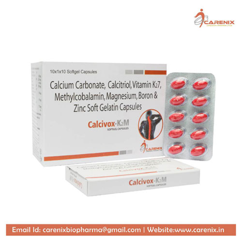 CALCIVOX-K2M Softgel Capsules