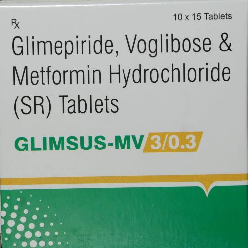 Glimsus-MV 3/ 0.3 Tablets