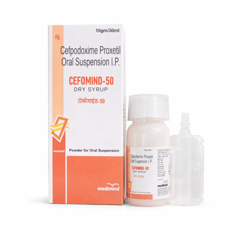 CEFOMIND-50 DRY SYRUP