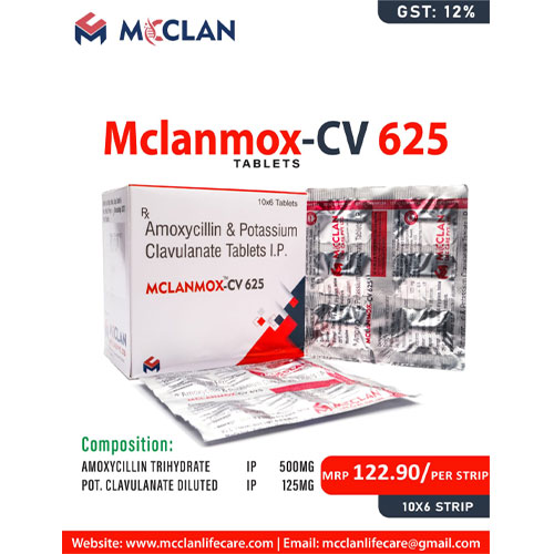 MCLANMOX-CV 625 Tablets