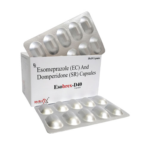 Esomeprazole 40MG + Domperidone 30MG CAPSULES