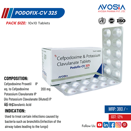 PODOFIX-CV 325 Tablets