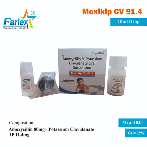 Moxikip-CV 91.4 Dry Syrups