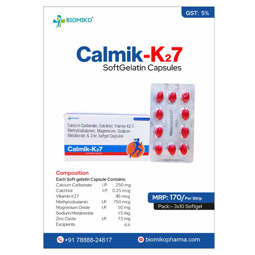 Calmik-K27 Softgel Capsules