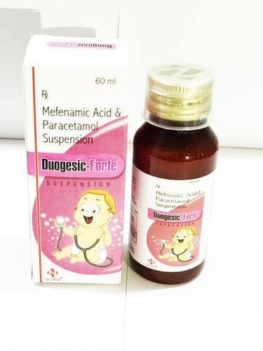 Mefenamic Acid Paracetamol Suspension
