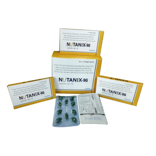 Omega 3 (Alpha Linolenic Acid) 253mg + Omega 6 (Linoleic Acid) 88.3mg Softgel Capsules