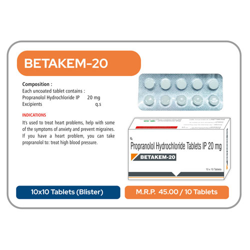 BETAKEM-20 TABLETS