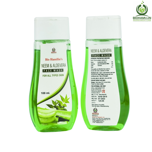 BIOHAMLLIN NEEM ALOEVERA Facewash